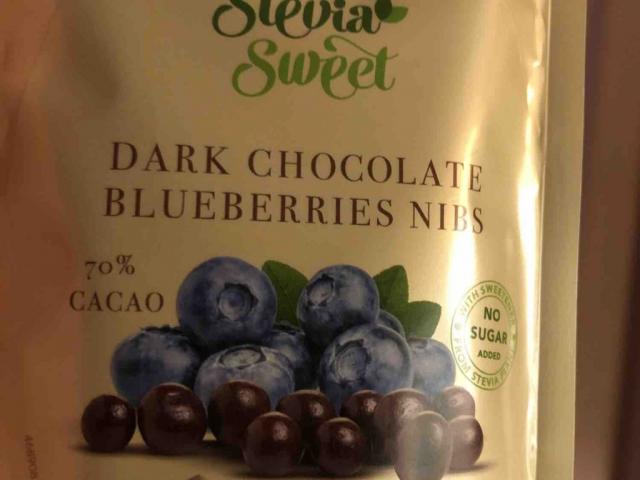 Dark Chocolate Blueberries Nibs, Stevia Sweets von lachenderbudd | Hochgeladen von: lachenderbuddha