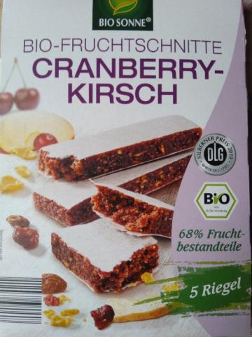 Bio-Fruchtschnitte, Cranberry-Kirsche von hexen | Hochgeladen von: hexen