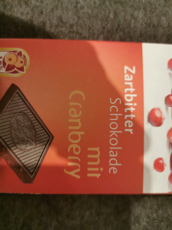 Zartbitter Schokolade, mit Cranberry von She | Hochgeladen von: She