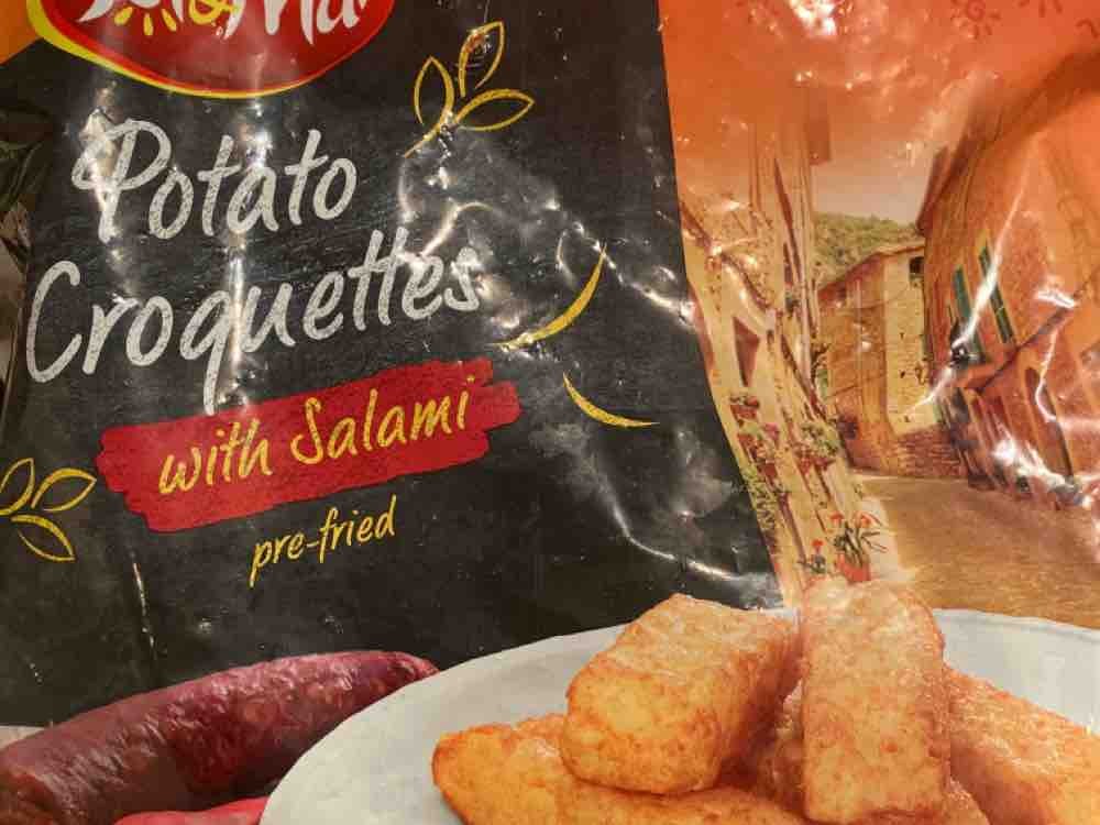 Potato Croquettes, mit Salami von thbruemmer203 | Hochgeladen von: thbruemmer203