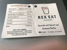 Rex Eat: Gnocchi mit Spinat und brauner Butter | Hochgeladen von: chriger