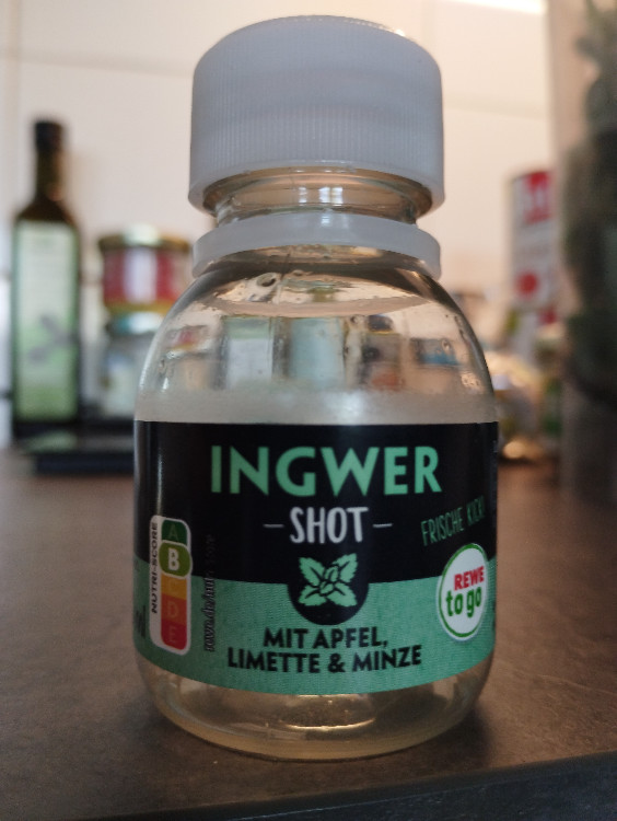 Ingwer  Shot, mit Apfel, Limette & Minze von KerstinW_Bln | Hochgeladen von: KerstinW_Bln