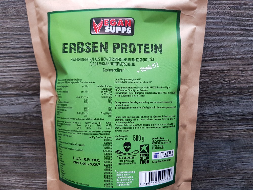 Pea Pure Protein von Ally Ripley | Hochgeladen von: Ally Ripley