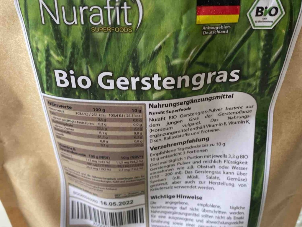 Gerstengras, Bio Pulver von sebastianadamg739 | Hochgeladen von: sebastianadamg739