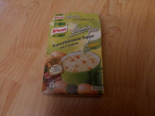 Kartoffelcreme Suppe mit Croutons, Vitamin Plus | Hochgeladen von: Sonja1966