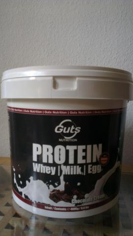 Guts Nutrition Protein (Whey,Milk,Egg), Chocolate Cream | Hochgeladen von: gerokassen