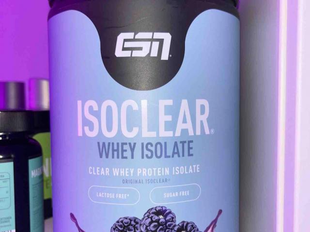 Isoclear Whey Isolate, Blackberry von JuliusHerrmann | Hochgeladen von: JuliusHerrmann