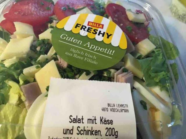 Salat mit K?se und Schinken  von Schnuffeli | Hochgeladen von: Schnuffeli
