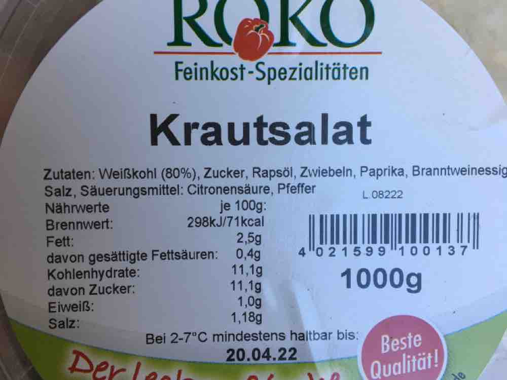 Krautsalat von Kaethzchen | Hochgeladen von: Kaethzchen