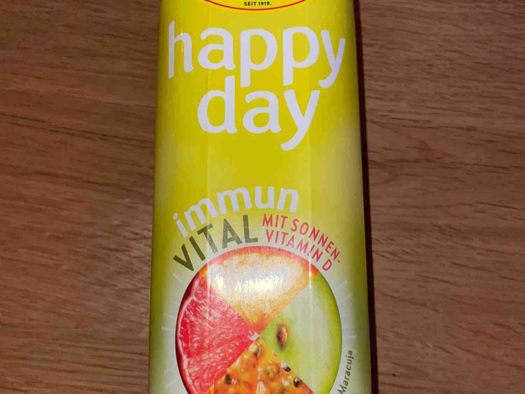 happy day immun vital, Orange, Pink Grapefruit, Traube, Maracuja | Hochgeladen von: hubsala