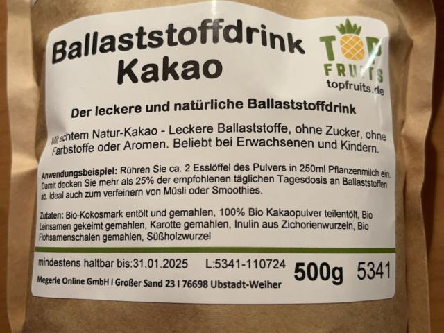 Ballaststoffdrink Kakao von Yogasnoo | Hochgeladen von: Yogasnoo