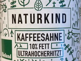 Naturkind Kaffeesahne 10% | Hochgeladen von: Bienentoeter