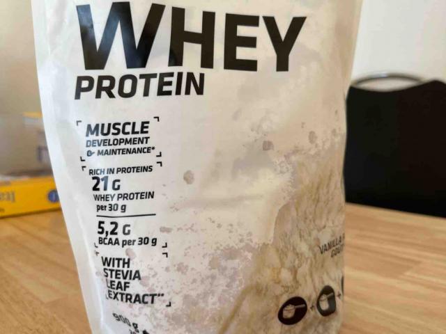 Whey Protein, Vanille von FlorianSchiele | Hochgeladen von: FlorianSchiele