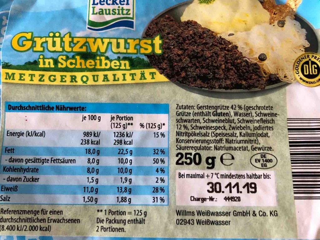 lausitzer grützwurst  von Zumsl | Hochgeladen von: Zumsl