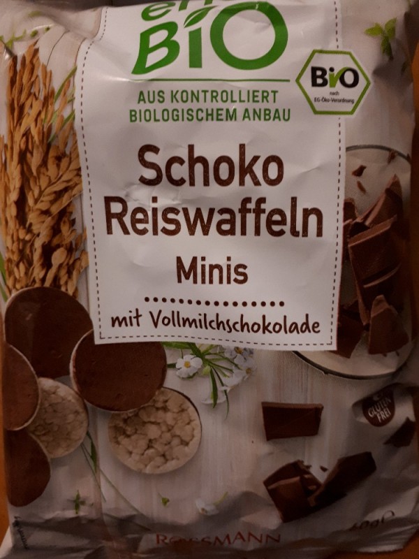 Schoko Reiswaffeln Minis, mit Vollmilchschokolade von anibunni | Hochgeladen von: anibunni