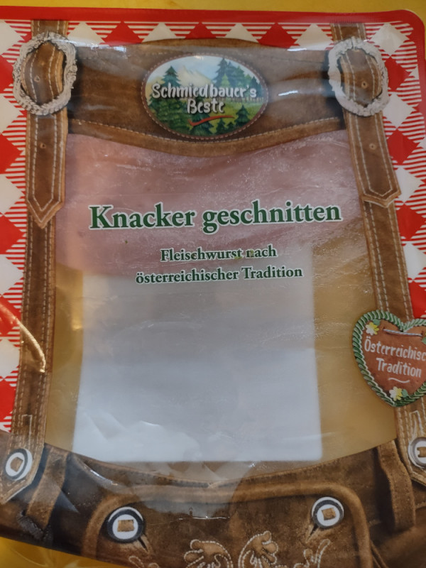 Knacker geschnitten, Fleischwurst nach österreichischer Traditio | Hochgeladen von: Suzann
