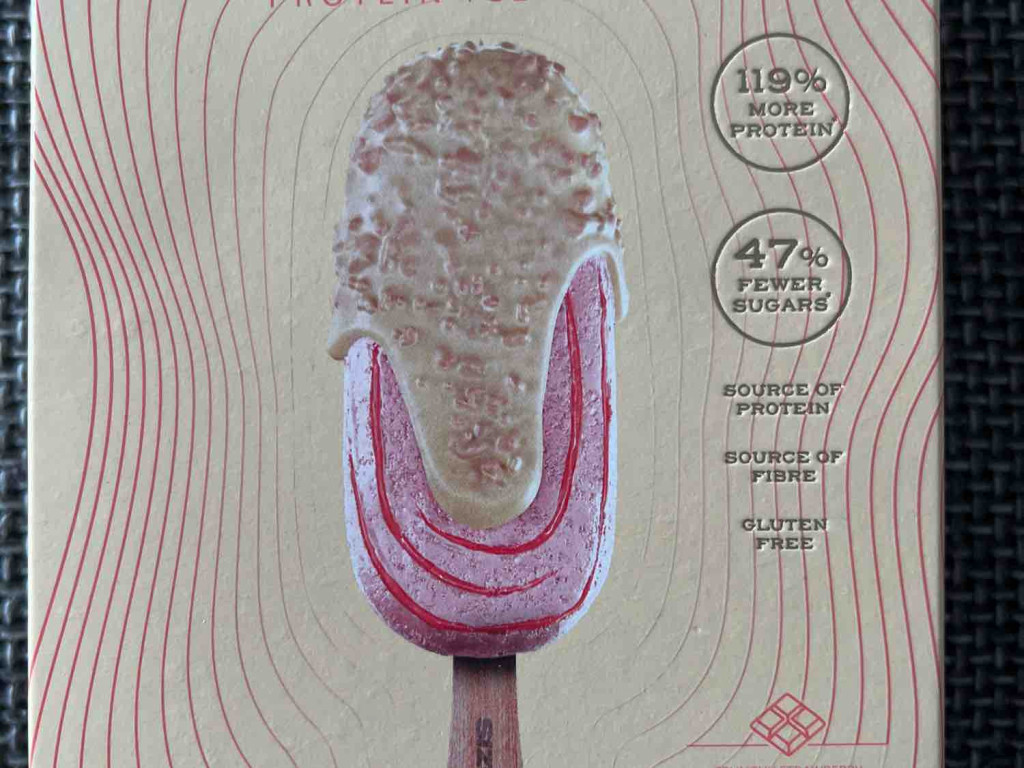 ICENSE Protein Ice Cream, White  Chokolate & Strawberries vo | Hochgeladen von: Greeni