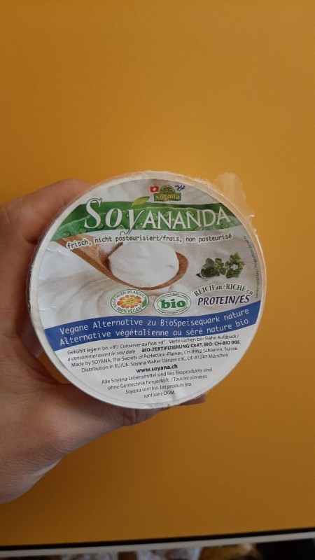 Soyananda -Vegane alternative zu Speisequark natur, Reich an Pro | Hochgeladen von: Cocostar