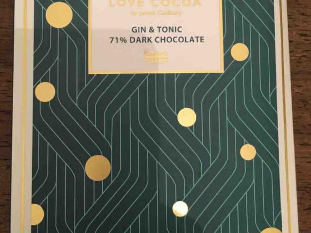 Gin & Tonic 71% Dark Chocolate von Julian2962 | Hochgeladen von: Julian2962