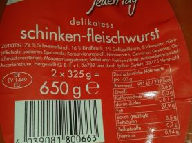 Delikatess Schinken-Fleischwurst - Jeden Tag | Hochgeladen von: Mobelix