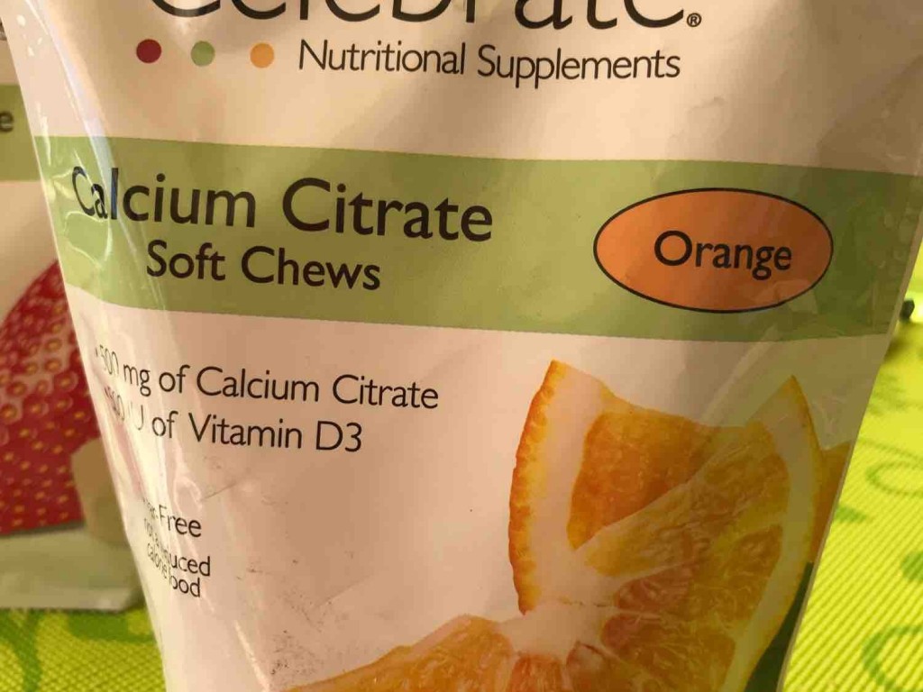 Calcium Citrate Soft Chews  Orange  von Holly123 | Hochgeladen von: Holly123