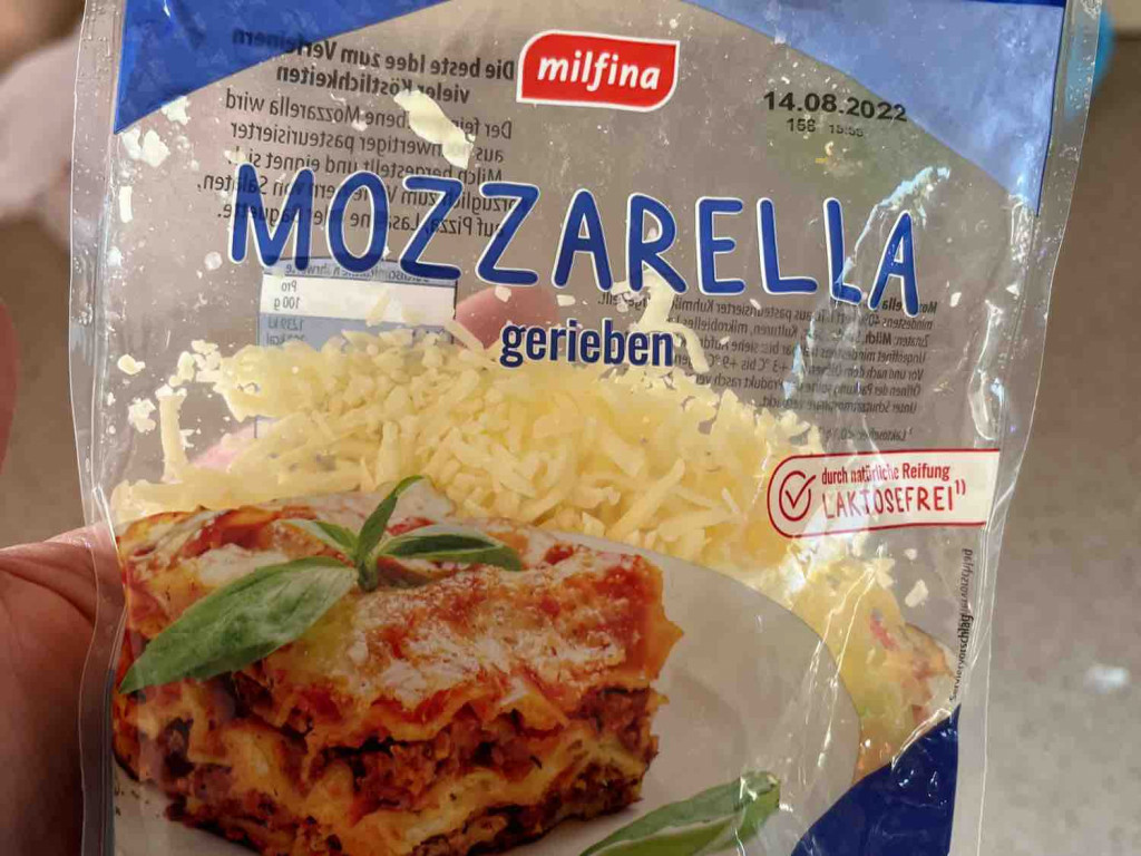 Mozzarella, gerieben von Mattimama | Hochgeladen von: Mattimama