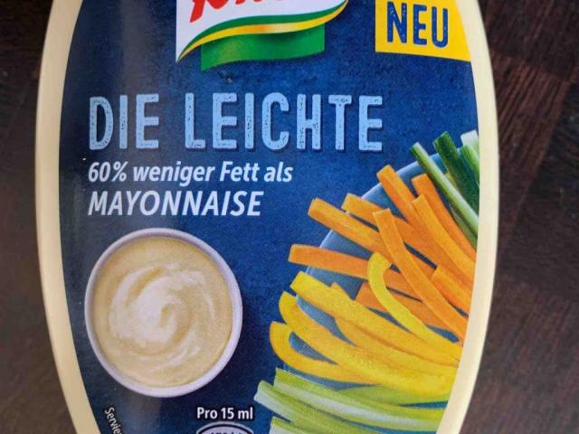 Die Leichte , 60% weniger Fett als Mayonnaise von nicoleschaller | Hochgeladen von: nicoleschaller229