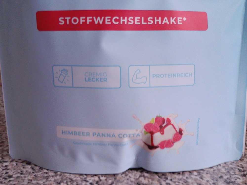 Metaflow Stoffwechselshake (zubereitet), Himbeer Panna Cotta von | Hochgeladen von: Caeci1985