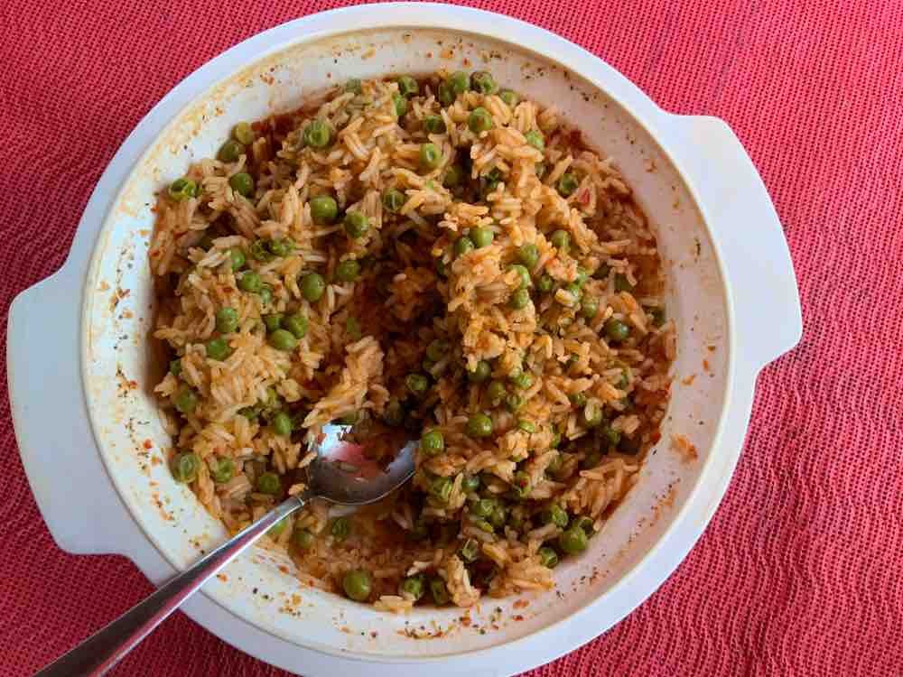 Reis mit Erbsen, in Ajvar (Mife) von MFelgner | Hochgeladen von: MFelgner