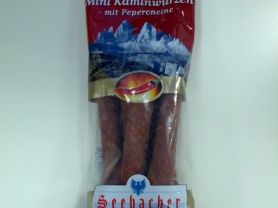Südtiroler Mini Kaminwurzen, mit Peperoncino | Hochgeladen von: johnwoo16