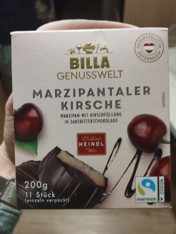 Marzipan Kirschtaler (Billa), süß von schmeidl | Hochgeladen von: schmeidl