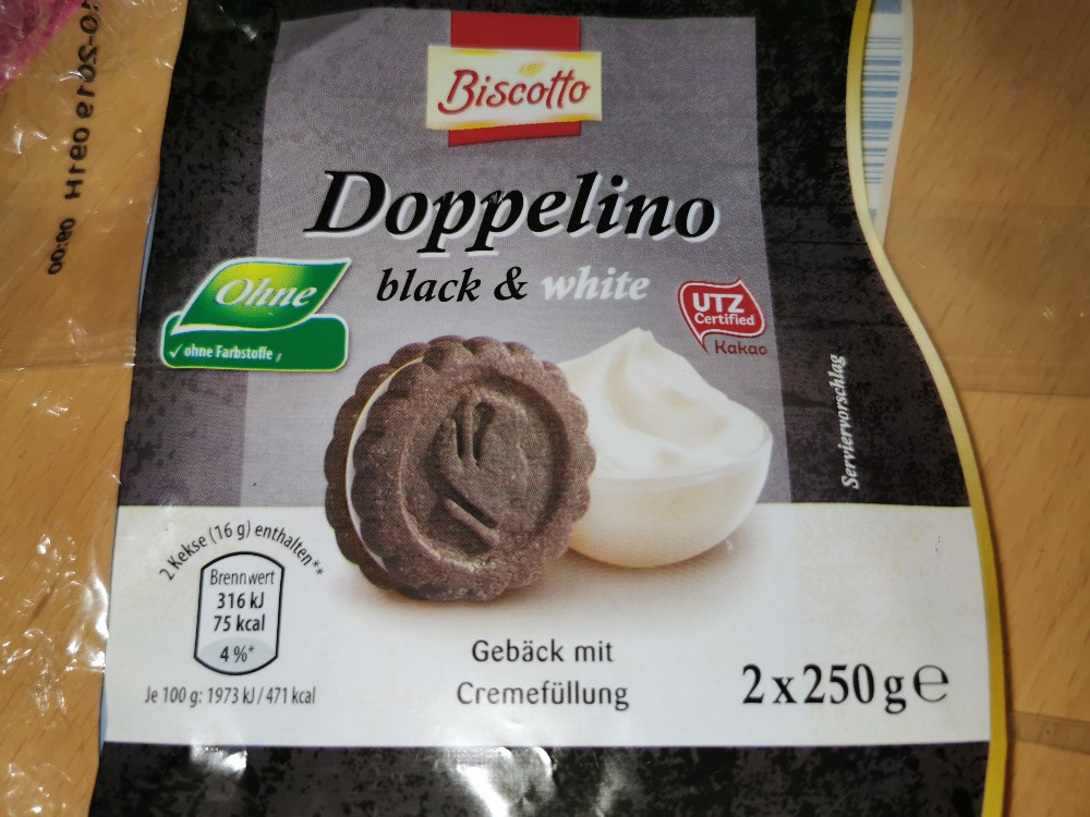 Doppelino black & white, 8g Keks von annakare2 | Hochgeladen von: annakare2