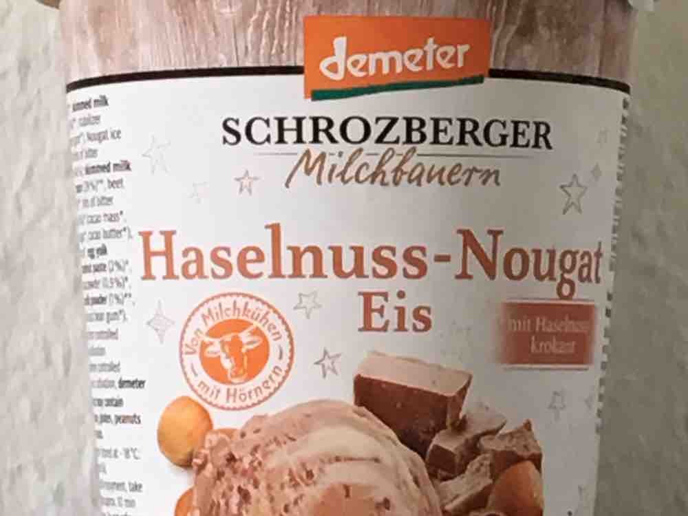 Haselnuss-Nougat Eis, mit Haselnuss-Krokant von TorbenGross | Hochgeladen von: TorbenGross