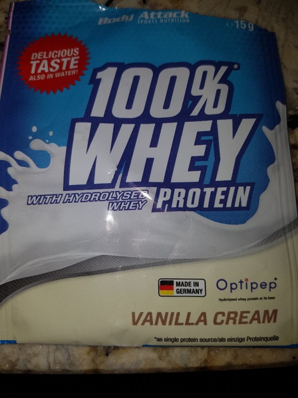 100% Whey Protein, Vanilla Cream von sonneundberg | Hochgeladen von: sonneundberg