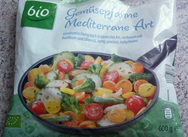 Gemüsepfanne Mediterrane Art BIO | Hochgeladen von: UlmerSpatz
