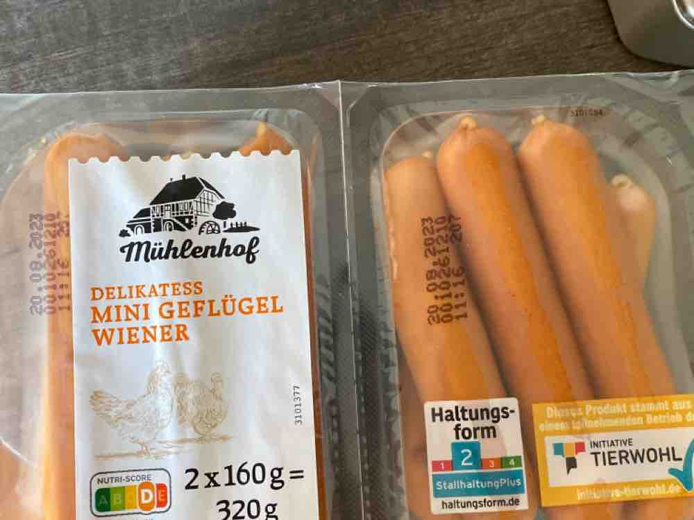 Delikatess Mini Geflügel Wiener von semmlo | Hochgeladen von: semmlo