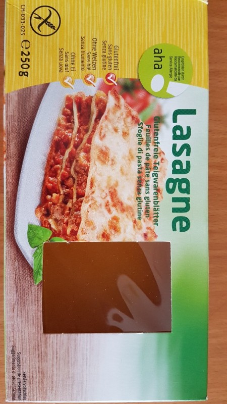 Lasagne, Glutenfreie Teigwarenblätter von fraenzi1972110 | Hochgeladen von: fraenzi1972110