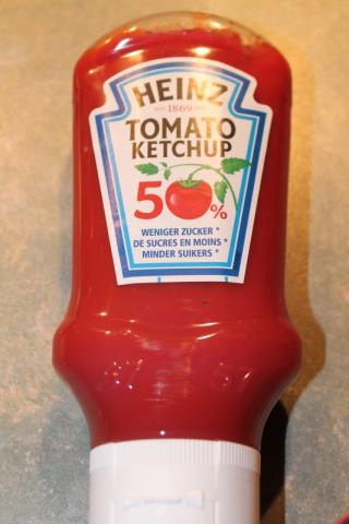 Heinz Tomato Ketchup 50% weniger Zucker | Hochgeladen von: lexmax