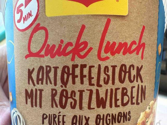 quick lunch kartoffelstock mit röstzwiebeln von RomanSuisse | Hochgeladen von: RomanSuisse