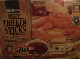 EDEKA Crispy Chicken Sticks, Mit BBQ Dip | Hochgeladen von: info.tg87
