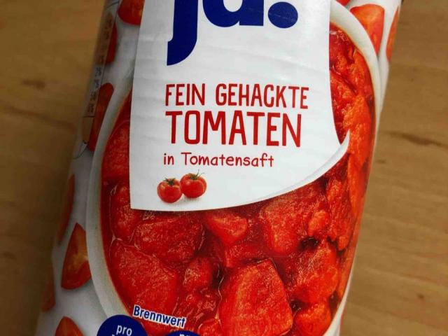 Fein gehackte Tomaten, in Tomatensaft von steini6633 | Hochgeladen von: steini6633