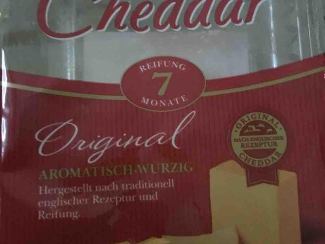 Cheddar Original, nach englischer Originalrezeptur 48% Fett i.Tr | Hochgeladen von: thoschae