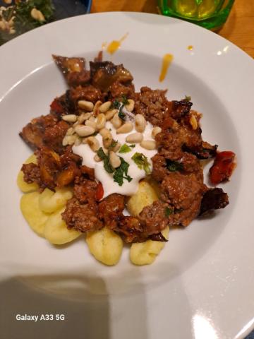 gnocchi mit rinderhack und Aubergine von susi80 | Hochgeladen von: susi80