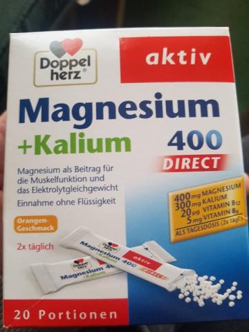 Magnesium + Kalium 400 DIRECT, 1 Beutel = 1,9g Granulat von Tant | Hochgeladen von: TanteTanni