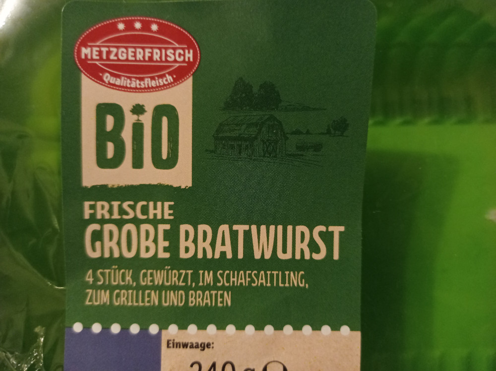 Bio Frische grobe Bratwurst von AnnZim | Hochgeladen von: AnnZim