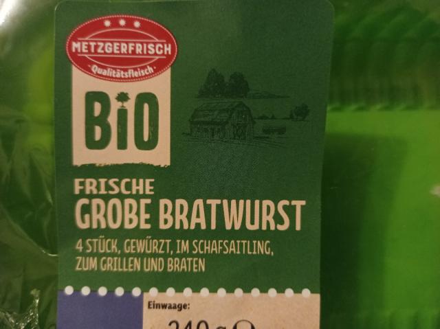 Bio Frische grobe Bratwurst von AnnZim | Hochgeladen von: AnnZim