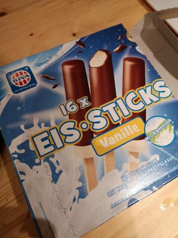 Eis-Sticks, Vanille mit Kakaofettglasur von Rieka | Hochgeladen von: Rieka