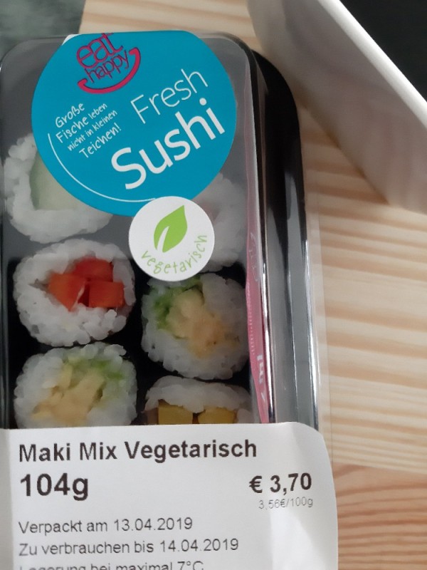 Sushi  maki  mix  vegetarisch von nina.unicorn | Hochgeladen von: nina.unicorn