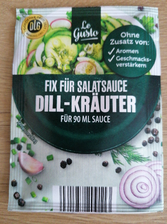 Le Gusto, Le Gusto/Fix für Salatsauce/Dill-Kräuter Kalorien - Neue ...