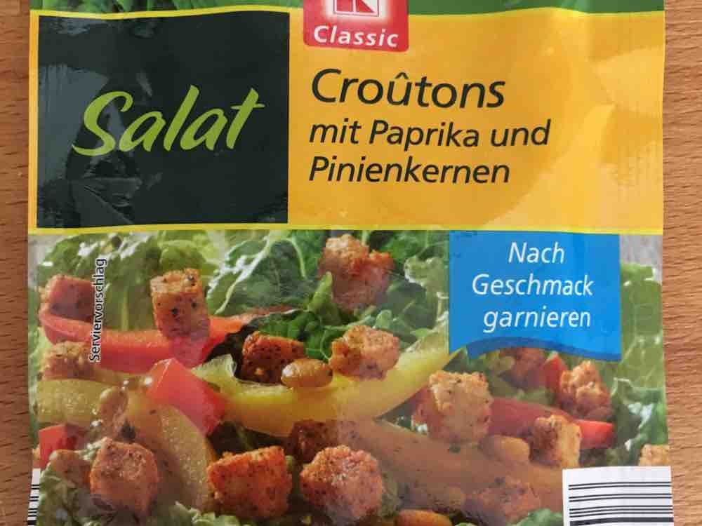 Croutons , mit Paprika und  Pinienkernen von NDfit | Hochgeladen von: NDfit